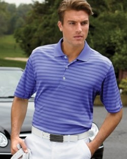 Ashworth Golf Mens 3046 Performance Interlock Stripe Polo Shirts. Up to 25% off. Free shipping available. 30 Day Return Policy.
