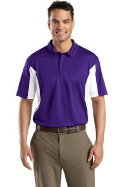 Sport-Tek ST655 Side Blocked Micropique Sport-Wick Polo Shirts. Up to 25% Off. Free Shipping available.