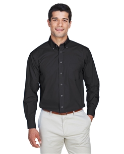 Devon & Jones D620 Men's Crown Collection® Solid Broadcloth Woven Shirts. Embroidery available. Quantity Discounts. Same Day Shipping available on Blanks. No Minimum Purchase Required.
