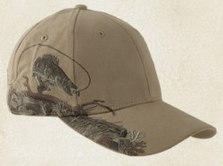 Dri Duck WALLEYE Wildlife Caps 3269. Embroidery available. Quantity Discounts. Same Day Shipping available on Blanks. No Minimum Purchase Required.