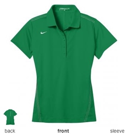 Nike Golf 452885 Womens Dri-FIT Sport Swoosh Pique Polo Shirts