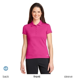 Nike Golf Ladies Dri-FIT Solid Icon Pique Polo Shirts 746100