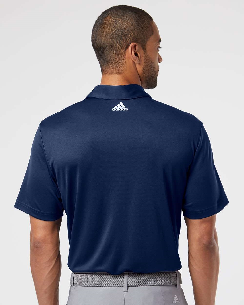 Golf Mens Floating 3-Stripes Sport Polo Shirts
