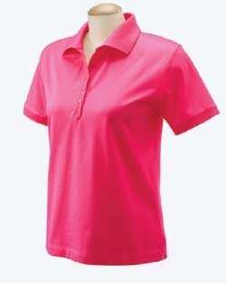 Devon & Jones Ladies Executive Club Polo Shirts D440W. Embroidery available. Quantity Discounts. Same Day Shipping available on Blanks. No Minimum Purchase Required.
