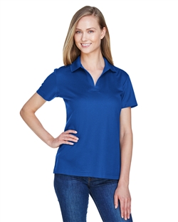 Devon & Jones DG20W CrownLux Performance™ Ladies' Plaited Polo. Embroidery available. Quantity Discounts. Same Day Shipping available on Blanks. No Minimum Purchase Required.