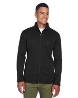 Devon & Jones Men's Bristol Full-Zip Sweater Fleece Jacket DG793. Embroidery available. Quantity Discounts. Same Day Shipping available on Blanks. No Minimum Purchase Required.