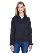 Devon & Jones Ladies' Bristol Full-Zip Sweater Fleece Jacket DG793W. Embroidery available. Quantity Discounts. Same Day Shipping available on Blanks. No Minimum Purchase Required.