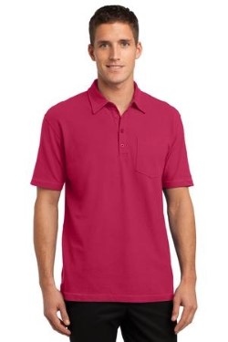 Port Authority K559 Modern Stain-Resistant Pocket Polo