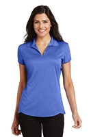 Port Authority L576 Ladies Trace Heather Polo Shirt
