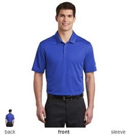 Nike Golf NKAH6266 Dri-FIT Hex Textured Polo Shirts