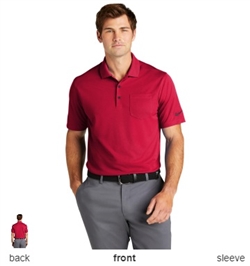 Nike Golf NKDC2103 Mens Dri-Fit Micro Pique Pocket 2.0 Polo Shirts