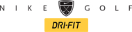 Nike Golf 779798 Dri-FIT Heather Pique Modern Fit Polo Shirts