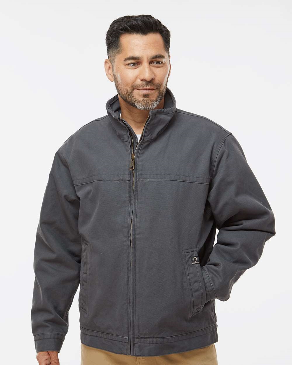 Dri Duck MAVERICK Quarry Wash Canvas with Blanket Lining Jackets 5028.  Embroidery available. Quantity Discounts. Same